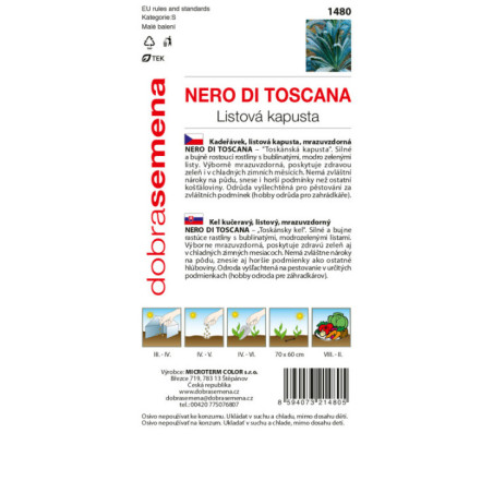 Kel listový Nero di Toscana