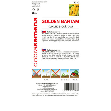 Kukurica cukrová Golden Santam