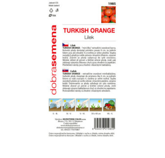 Ľuľok Turkish orange 20 ks