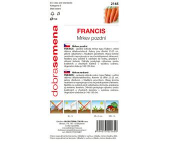 Mrkva neskorá Francis