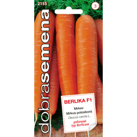 Mrkva poloskora Berlika F1