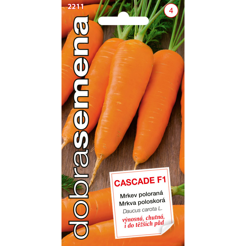 Mrkva poloskorá Cascade F1