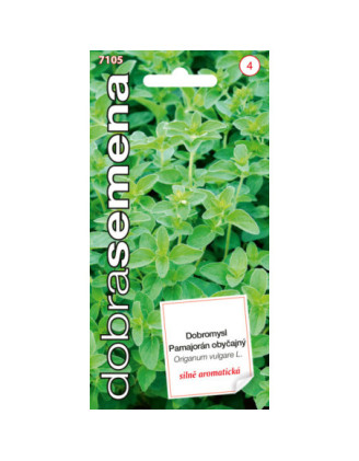 Oregano pamajoran obycajny