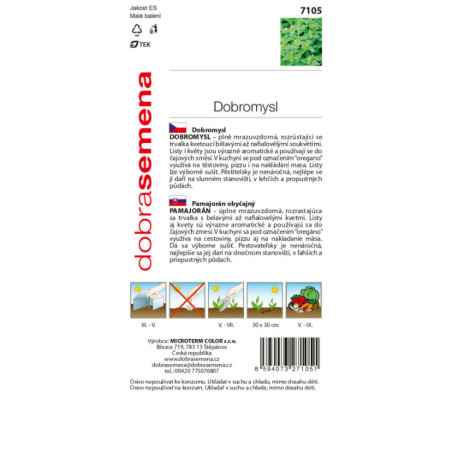 Oregano pamajorán obyčajný 7105 DS-4