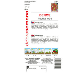 Paprika baraní roh Beros