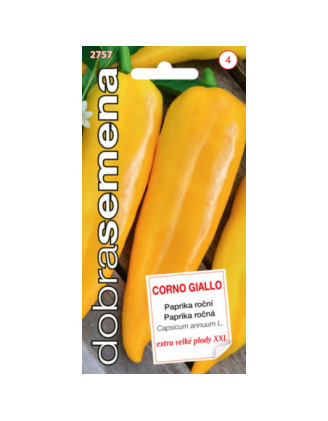 Paprika zeleninova Corno Giallo