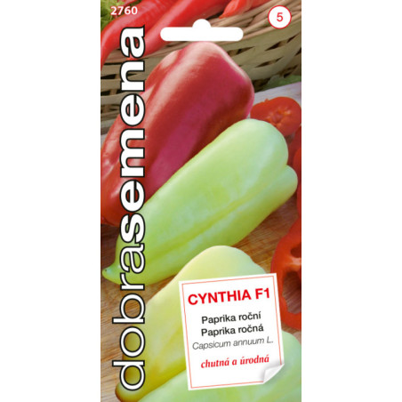 Paprika zeleninova Cynthia F1