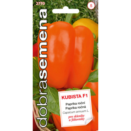 Paprika zeleninova Kubista F1