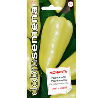 Paprika zeleninova Monanta
