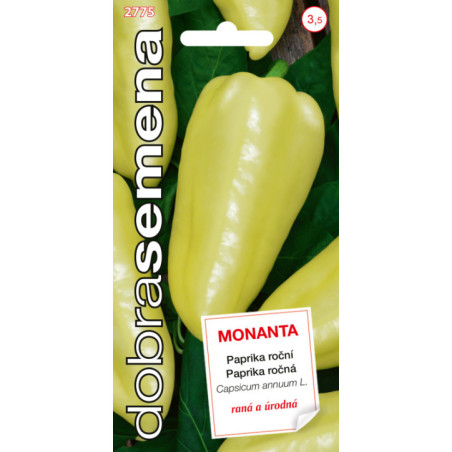 Paprika zeleninova Monanta