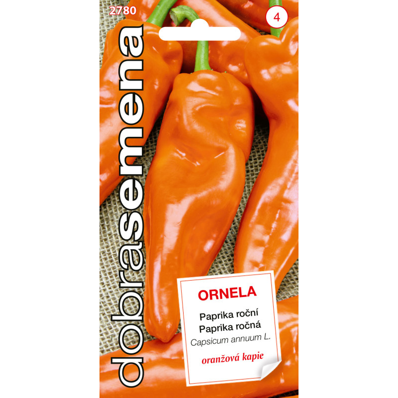 Paprika zeleninová Ornela