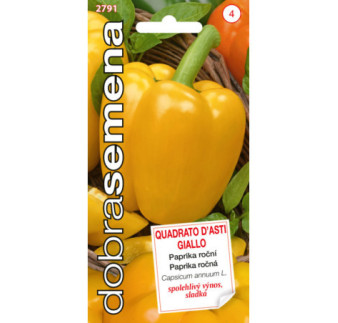 Paprika zeleninova Quadrato Giallo