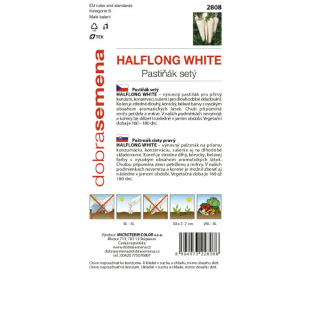 Paštrnák Halplong White
