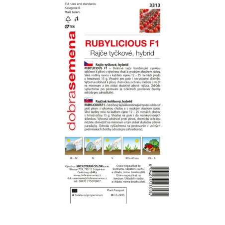 Rajčiak kolikikovy Rubylicioos F1