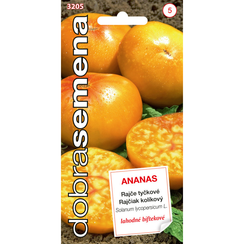 Rajčiak kolíkový Ananas
