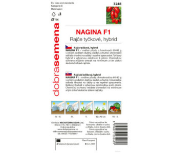 Rajčiak kolíkový Nagina F1 10s