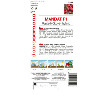 Rajčiak kolíkový Mandat F1