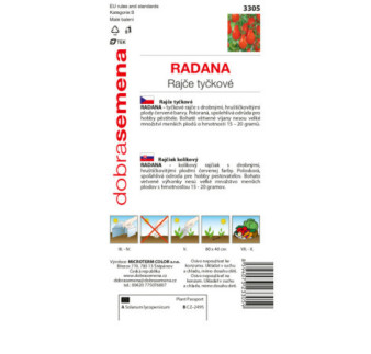 Rajčiak kolíkový Radana