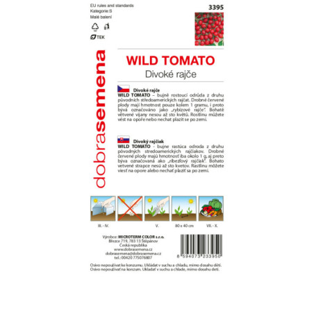 Rajčiak kokteilový ríbezľový Wild Tomato
