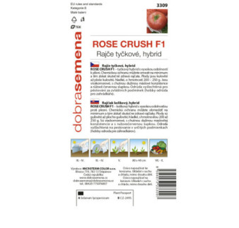 Rajčiak kolíkový Rose Crush F1