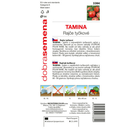 Rajčiak kolíkový Tamina