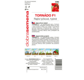 Rajčiak kolíkový Tornado F1