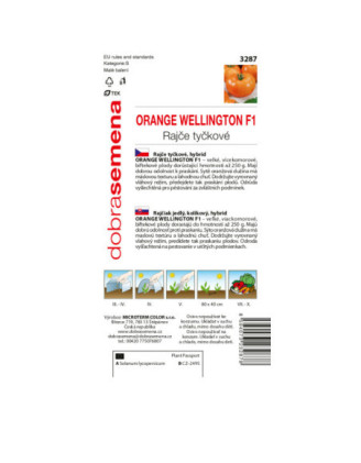Rajciak kolikovy Wellington orange F1