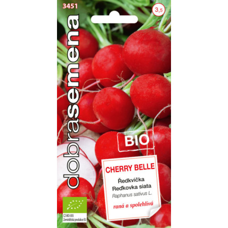 Redkovka cervena Cherry Bell BIO