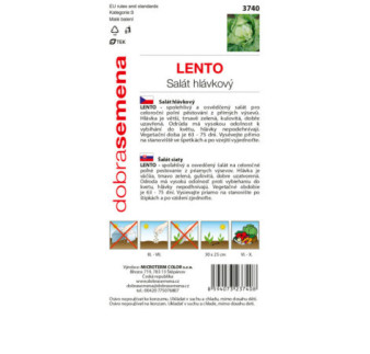 Šalát celoročný Lento