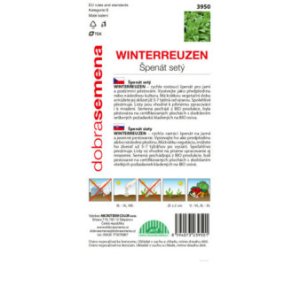 Špenát celor Winterreuzen BIO