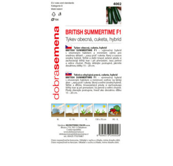 Tekvica British summerime F1