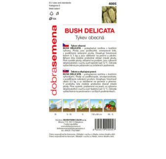 Tekvica Bush Delicata