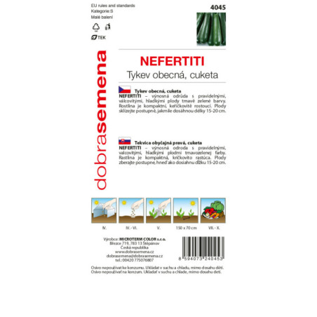 Tekvica cuketa Nefertiti