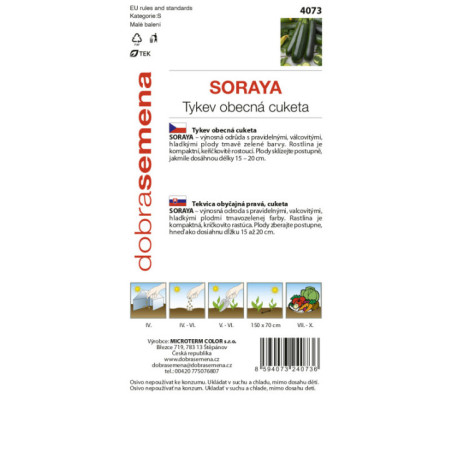 Tekvica cuketa Soraya