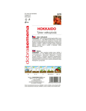 Tekvica HOKKAIDO velkopl