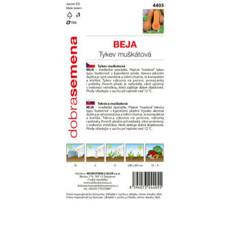 Tekvica muškátová Beja Beja