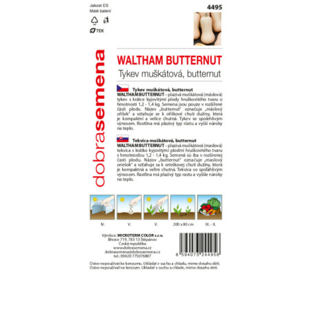 Tekvica muškátová maslova Waltham