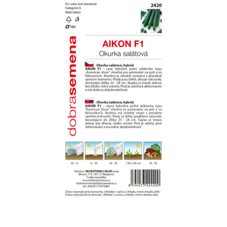Uhorky skleníkové Aikon F1