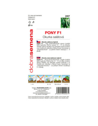 Uhorky sklenikove Pony