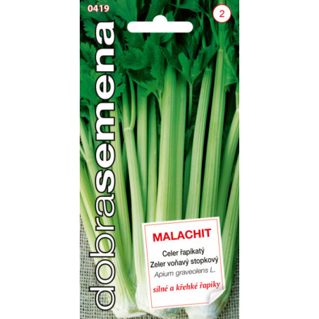 Zeler stopkovy Malachyt