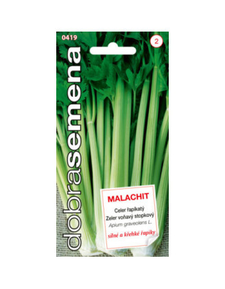 Zeler stopkovy Malachyt