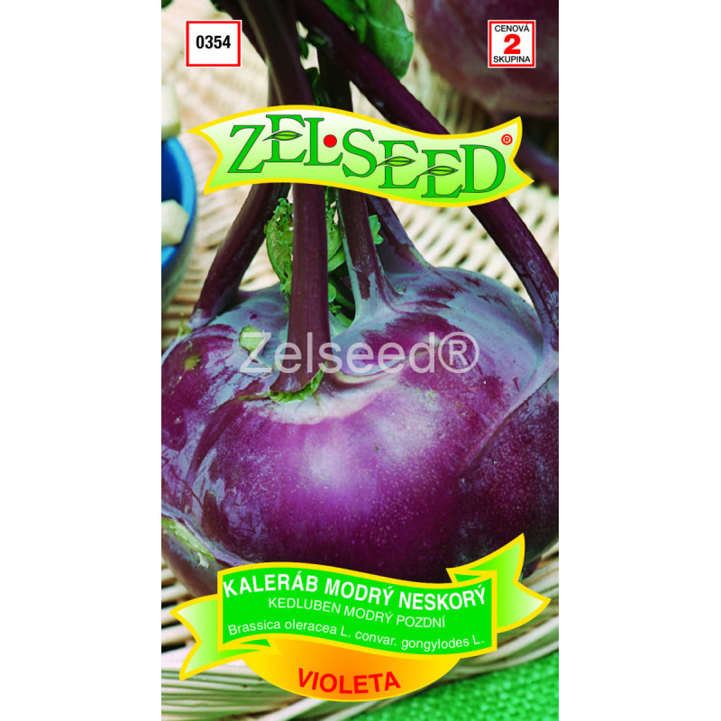 Kaleráb modrý nesory Violeta