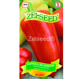 Paprika zeleninova Blava