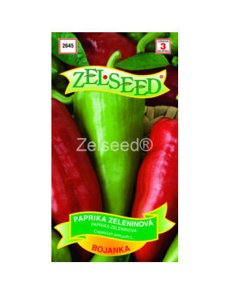 Paprika zeleninová Bojanka