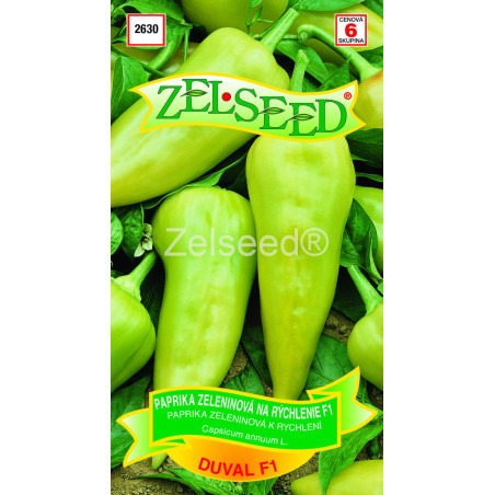 Paprika zeleninova Duval F1