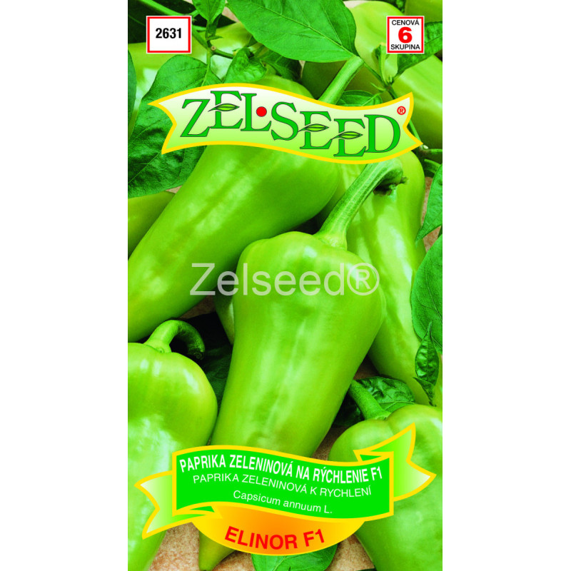 Paprika zeleninová Elinor F1