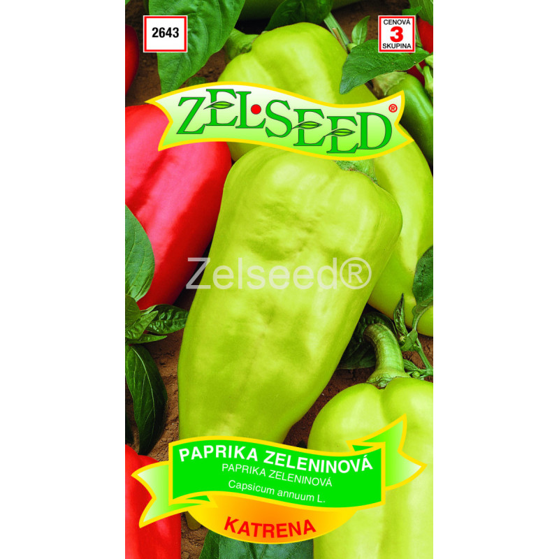 Paprika zeleninová Katrena
