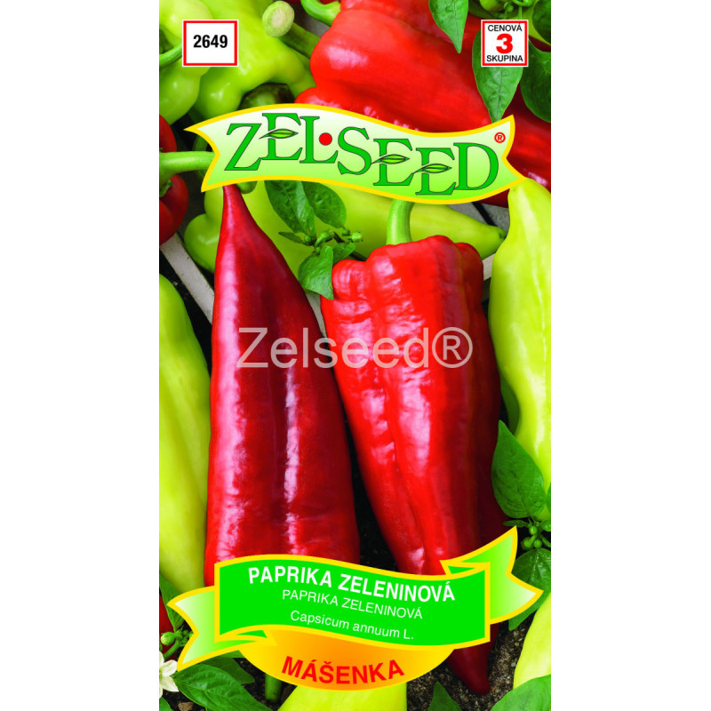 Paprika zeleninová Masenka