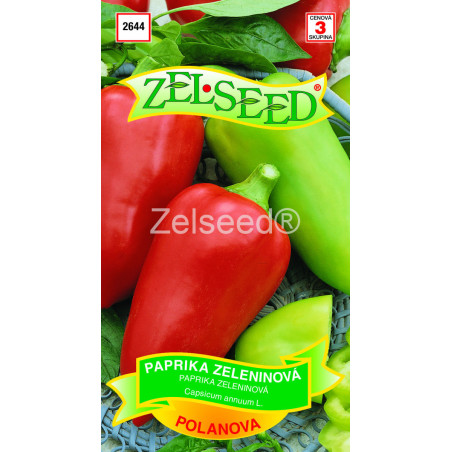 Paprika zeleninova Polanova
