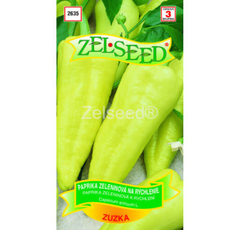 Paprika zeleninova Zuzka